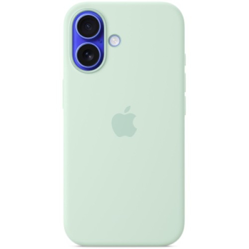 Чехол для мобильного телефона Apple iPhone 16 Silicone Case with MagSafe - Aquamarine,Model A3313 (MDGP4ZM/A)