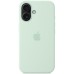 Чехол для мобильного телефона Apple iPhone 16 Silicone Case with MagSafe - Aquamarine,Model A3313 (MDGP4ZM/A)