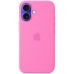 Чехол для мобильного телефона Apple iPhone 16 Silicone Case with MagSafe - Peony,Model A3313 (MDGM4ZM/A)