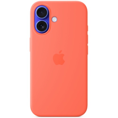 Чехол для мобильного телефона Apple iPhone 16 Silicone Case with MagSafe - Tangerine,Model A3313 (MDGN4ZM/A)