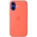 Чехол для мобильного телефона Apple iPhone 16 Silicone Case with MagSafe - Tangerine,Model A3313 (MDGN4ZM/A)