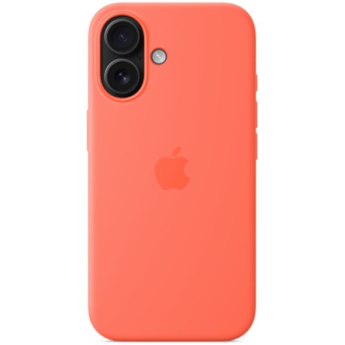 Чехол для мобильного телефона Apple iPhone 16 Silicone Case with MagSafe - Tangerine,Model A3313 (MDGN4ZM/A)