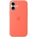 Чехол для мобильного телефона Apple iPhone 16 Silicone Case with MagSafe - Tangerine,Model A3313 (MDGN4ZM/A)