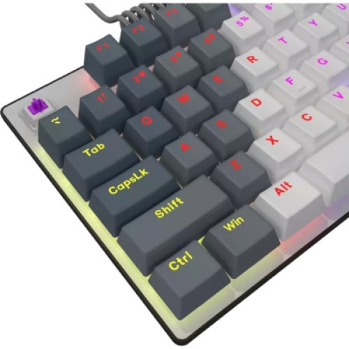 Клавиатура Lorgar Azar 514TKL RGB Mechanical USB UA White/Grey (LRG-GK514TKL-WH-UA)