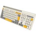 Клавиатура Canyon HKB-W03 Wireless UA Beige (CNS-HKBW03BG)