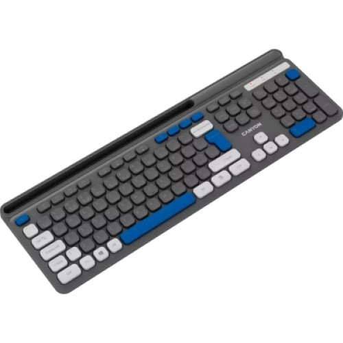 Клавиатура Canyon HKB-W03 Wireless UA Grey (CNS-HKBW03DG)