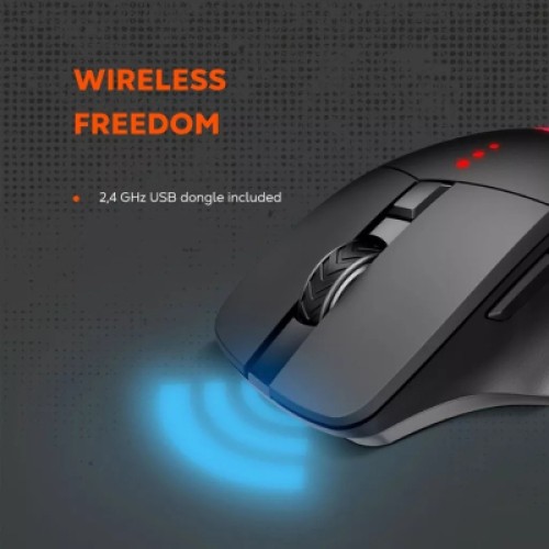 Мышка Canyon Crusader GMW-13 RGB Wireless Black (CND-SGMW13)