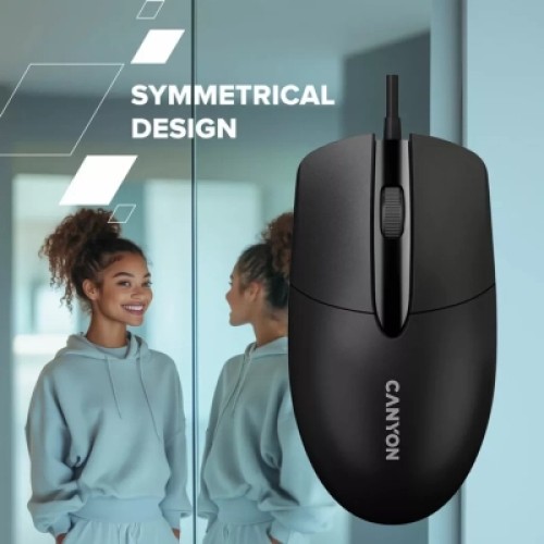 Мышка Canyon M-5 USB Black (CNE-CMS5)