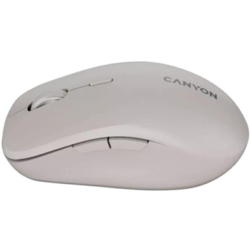 Мышка Canyon MW-12 Wireless/Bluetooth Beige (CNS-CMSW12BG)
