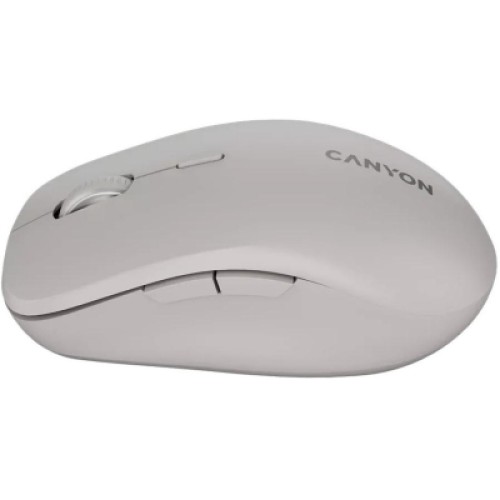 Мышка Canyon MW-12 Wireless/Bluetooth Grey (CNS-CMSW12DG)