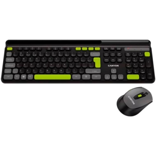 Комплект Canyon HSET-W5 Wireless UA Black (CNS-HSETW5BK)