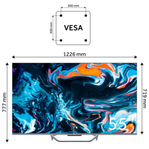 Телевизор Haier H55Q800UX