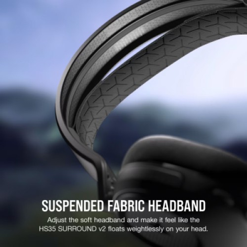 Наушники Corsair HS35 Surround v2 Multiplatform Gaming Carbon (CA-9011386-EU)