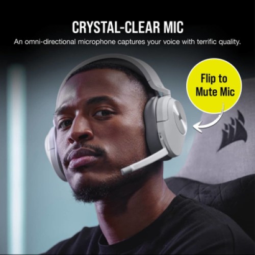 Наушники Corsair HS55 Wireless Gaming Dolby 7.1 White (CA-9011281-EU)