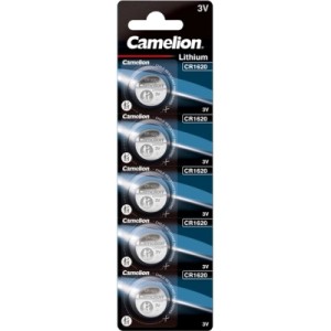 Батарейка CR 1620 Lithium * 5 Camelion (CR1620-BP5)