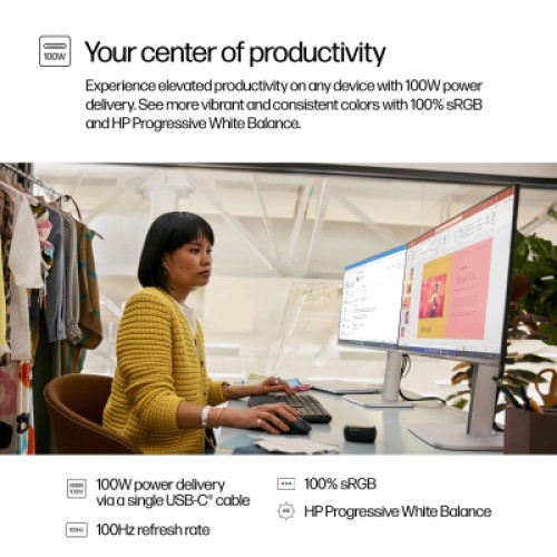 Монитор HP S5 Pro 524pu (9D9V7AA)