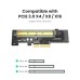 Контроллер Ugreen PCI-E 3.0 for SSD M.2 (NVMe) x4 CM302 (70503)