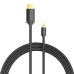 Кабель мультимедийный HDMI to HDMI Micro 3.0m V2.0 4K 60Hz18Gbps HDR Dolby Vention (AGIBI)
