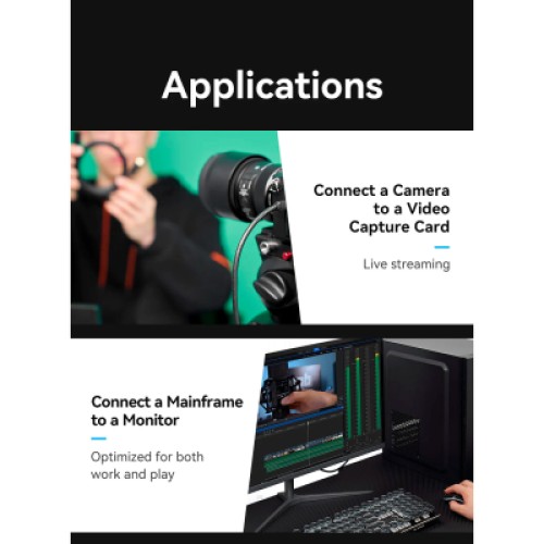 Кабель мультимедийный HDMI to HDMI Micro 3.0m V2.0 4K 60Hz18Gbps HDR Dolby Vention (AGIBI)