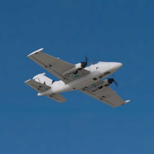 Летающее крыло ATOMRC Beluga RTH (BRTH)