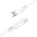 Дата кабель USB 2.0 AM to Lightning 1.2m 2.4A TPE C3-02 White Acefast (6974316280835)