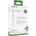 Дата кабель USB 2.0 AM to Lightning 1.2m 2.4A TPE C3-02 White Acefast (6974316280835)