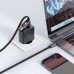 Дата кабель USB-C to USB-C/A 1.2m 3.0A zink alloy C13-04 Black Acefast (6974316282334)