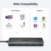 Концентратор Ugreen USB 3.0 to 4хUSB 3.0 1.0m Space Gray CM219 (35574)