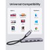 Концентратор Ugreen USB3.1 Type-C to HDMI 4K60Hz/USB 3.0х2/SD/TF/PD 100W 5-in-1 CM511 (60383)