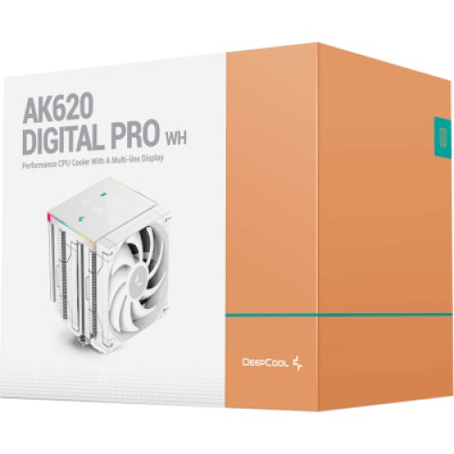 Кулер для процессора Deepcool AK620 Digital Pro White (R-AK620-WHAPMN-G)