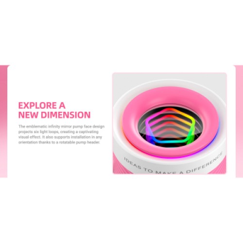 Система жидкостного охлаждения ID-Cooling FX240 INF Pink (FX240 INF PINK)