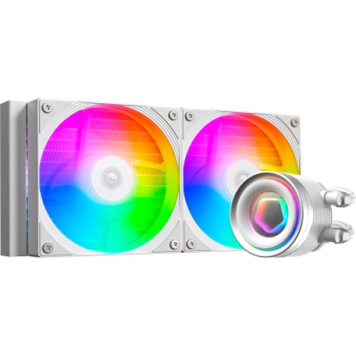 Система жидкостного охлаждения ID-Cooling FX240 INF White (FX240 INF WHITE)