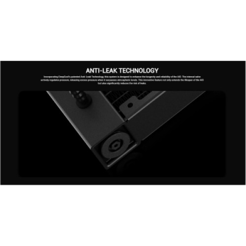 Система жидкостного охлаждения Deepcool LQ240 Black (R-LQ240-BKLSMW-G-1)