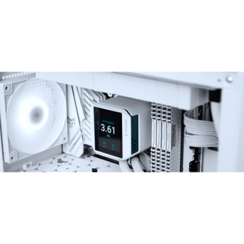 Система жидкостного охлаждения Deepcool Mystique 240 White (R-LX240-WHDSNMP-G-1)