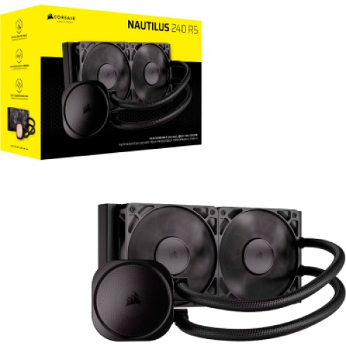 Система жидкостного охлаждения Corsair NAUTILUS 240 (CW-9060088-WW)