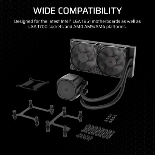 Система жидкостного охлаждения Corsair NAUTILUS 240 (CW-9060088-WW)