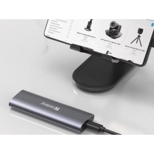 Карман внешний Sandberg SSD M.2, (NVMe) M-Key USB Type-C 3.2 (136-39)