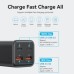 Зарядное устройство Vention 4xUSB 100W (2xUSB-C+2xUSB-A) PD3.0/QC 3.0/GaN Black (FBSBG-EU)