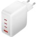 Зарядное устройство Vention 4xUSB 140W (3xUSB-C+USB-A) PD3.1/QC3.0/GaN White (FEIW0-EU)