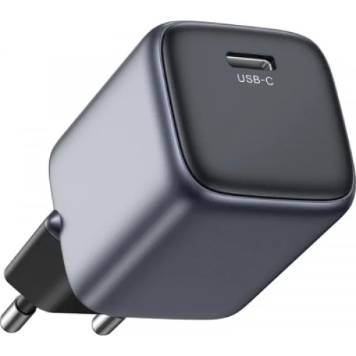 Зарядное устройство Ugreen 1xUSB 30W (USB-C) Gan PD Nexode Mini + PD cable Grey CD319 (25257)