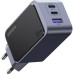 Зарядное устройство Ugreen 3xUSB 65W (2xUSB-C+USB-A) Gan Nexode Fast Charger Grey X553 (35042)