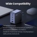Зарядное устройство Ugreen 4xUSB 100W (3xUSB-C+USB-A) Gan Nexode Fast Charger Grey X553 (35043)