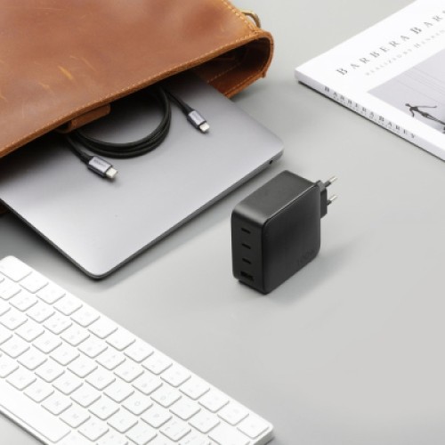 Зарядное устройство Ugreen 4xUSB 100W (3xUSB-C+USB-A) Gan Tech Fast GAN Charger black CD226 (40747)