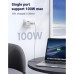 Зарядное устройство Ugreen 4xUSB 100W (3хUSB-C+USB-A) Gan white CD226 (15337)