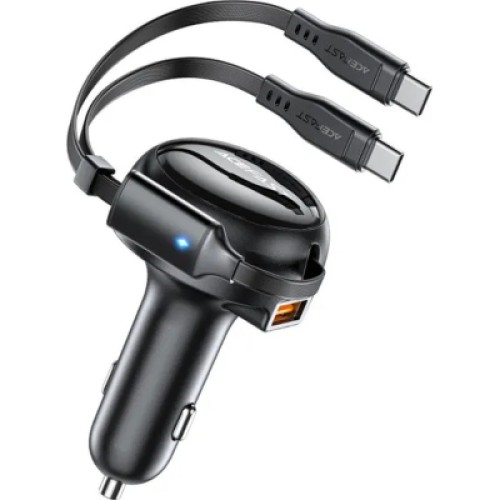 Зарядное устройство Acefast 3xUSB 53W (2xUSB-C+USB-A) + cable USB-C 2in1 B13 (6974316282921)