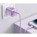 Зарядное устройство Acefast 1xUSB-C 30W Gan A53 Fast Charger alfalfa purple (6974316282365)