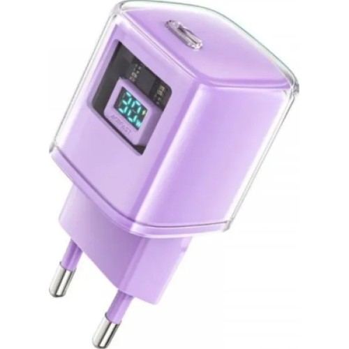 Зарядное устройство Acefast 1xUSB-C 30W Gan A53 Fast Charger alfalfa purple (6974316282365)