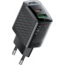 Зарядное устройство Acefast 2xUSB 30W (USB-C+USB-A) Gan A98 Black (6974316283263)