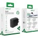 Зарядное устройство Acefast 2xUSB 50W (USB-C+USB-C) Gan A29 Fast Charger Black (6974316281443)