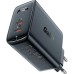Зарядное устройство Acefast 2xUSB 50W (USB-C+USB-C) Gan A29 Fast Charger Black (6974316281443)